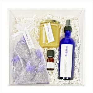 Coffret lavande miel ferme Sarraud