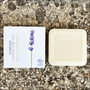 Savon lait d'anesse et lavande fine AOP